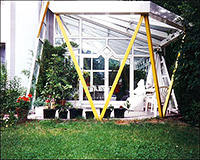 Wintergarten mit sicherem Fundament